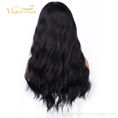 2020 New Fashion Headwrap Wholesale Machine Made Pre Plucked Cheap Glueless Body Wave For Women Headband Wigs Synthetic Hair